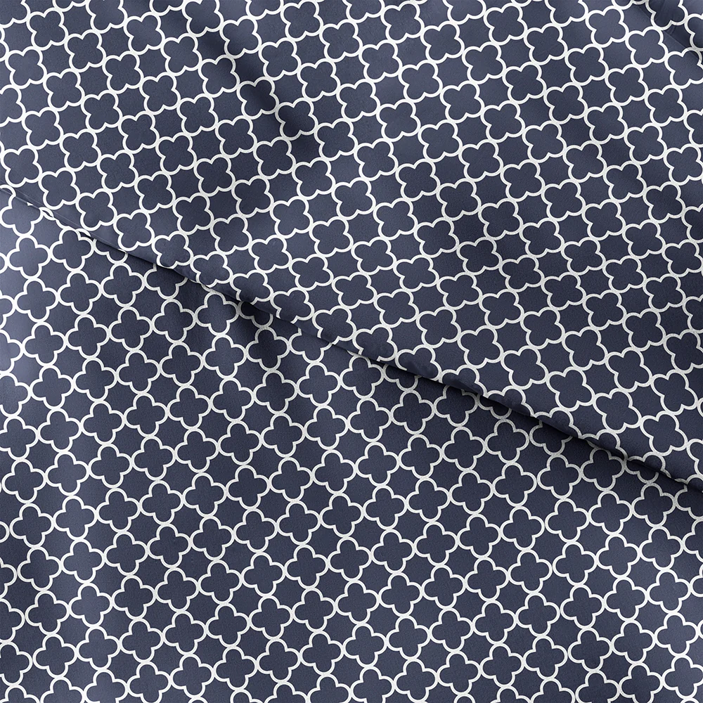 Quatrefoil Pattern 3-Piece Duvet Cover Set (Sale) - Image 13