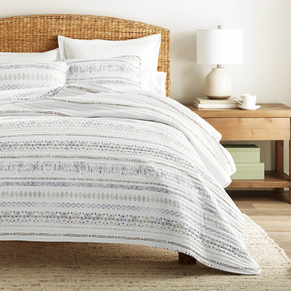 Relic Stripe Reversible Quilted Coverlet Set (Sale) - Image 3