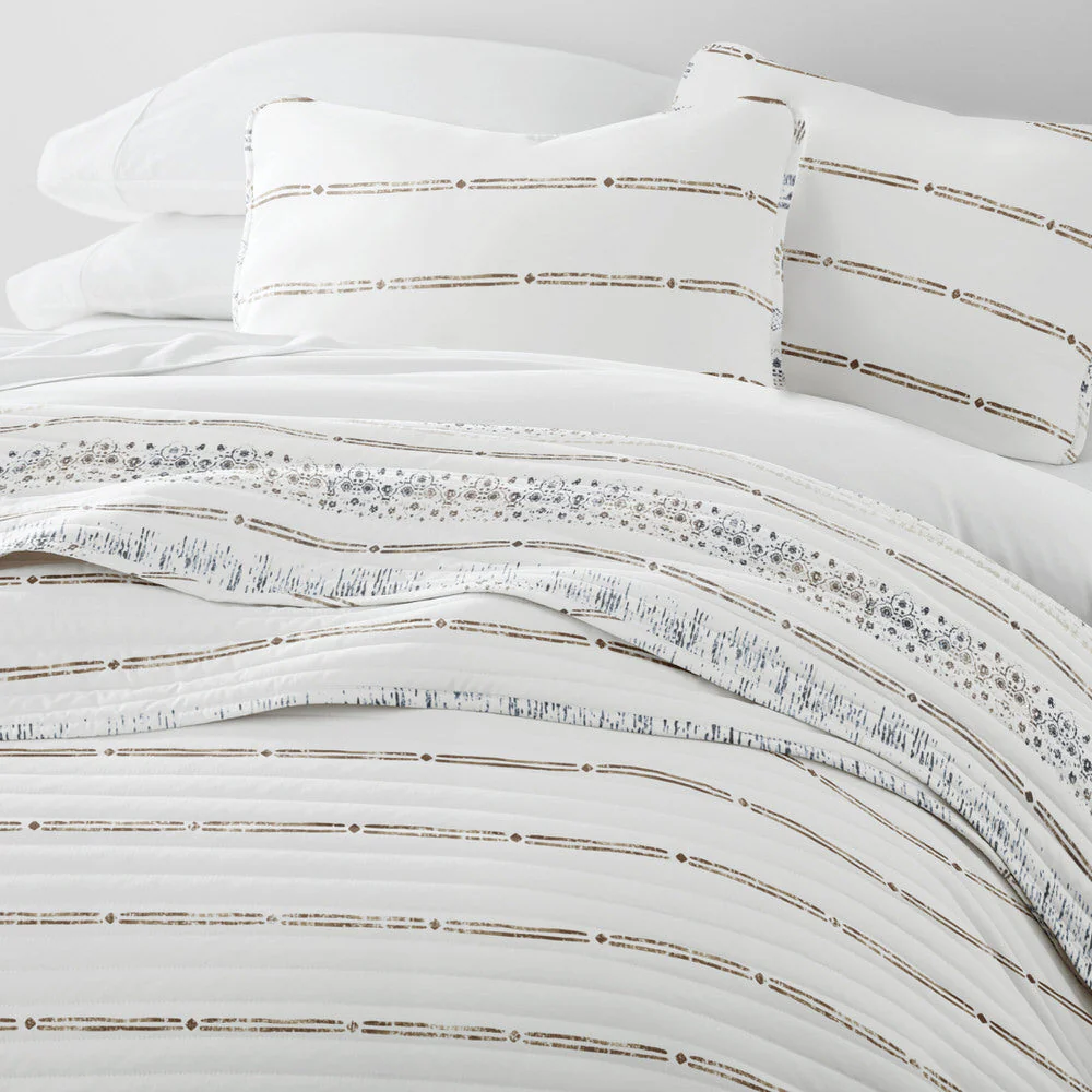 Relic Stripe Reversible Quilted Coverlet Set (Sale) - Image 7