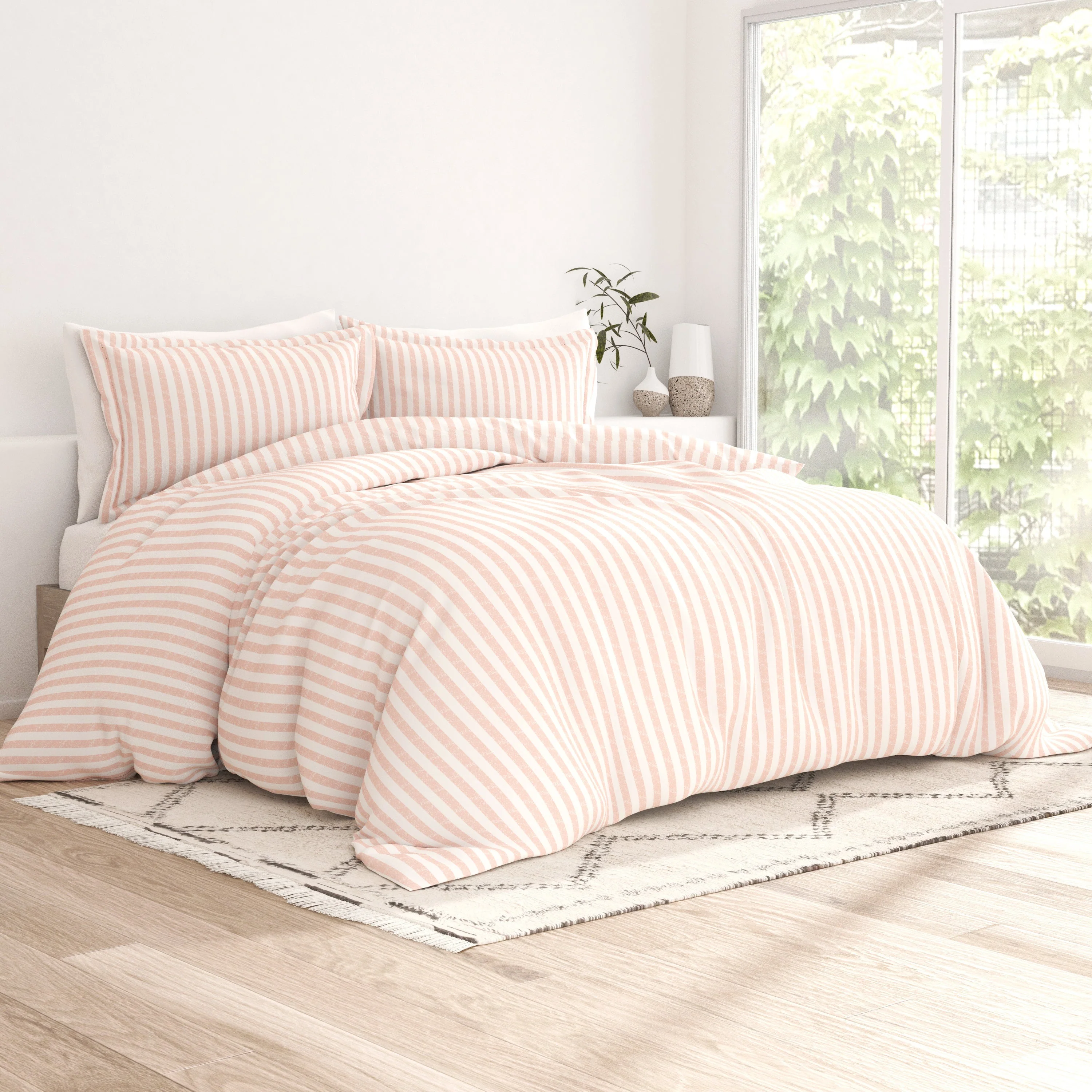 Rugged Stripes Pattern 3-Piece Duvet Cover Set (Sale) - Image 11