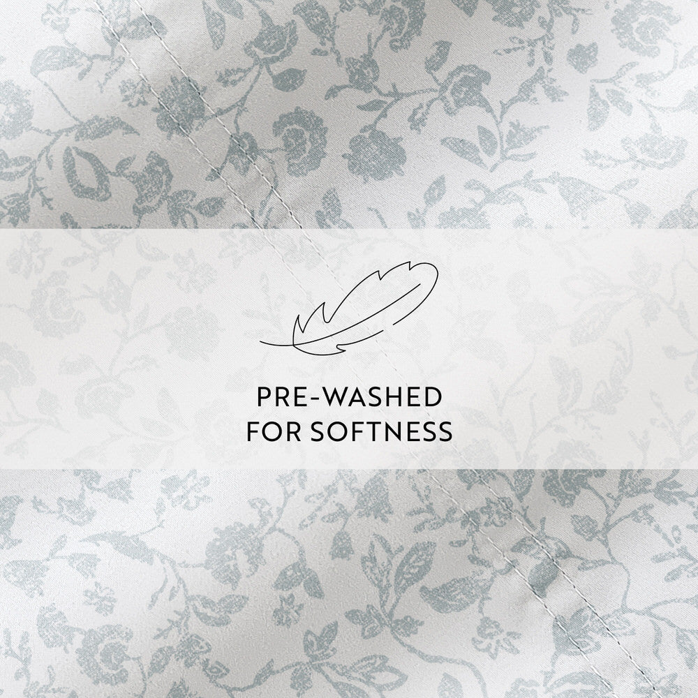Rustic Jacobean 4-Piece Long Staple Cotton Sheet Set (Sale) - Image 11