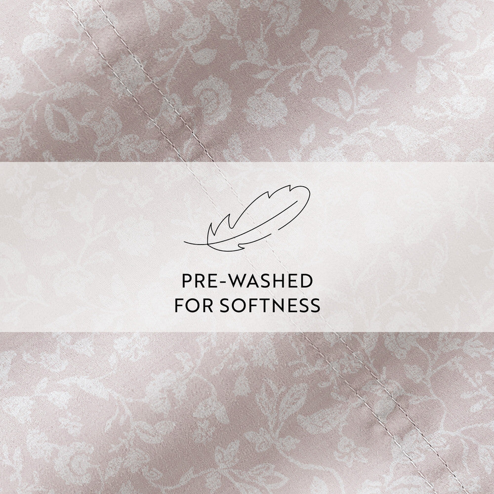 Rustic Jacobean 4-Piece Long Staple Cotton Sheet Set (Sale) - Image 12