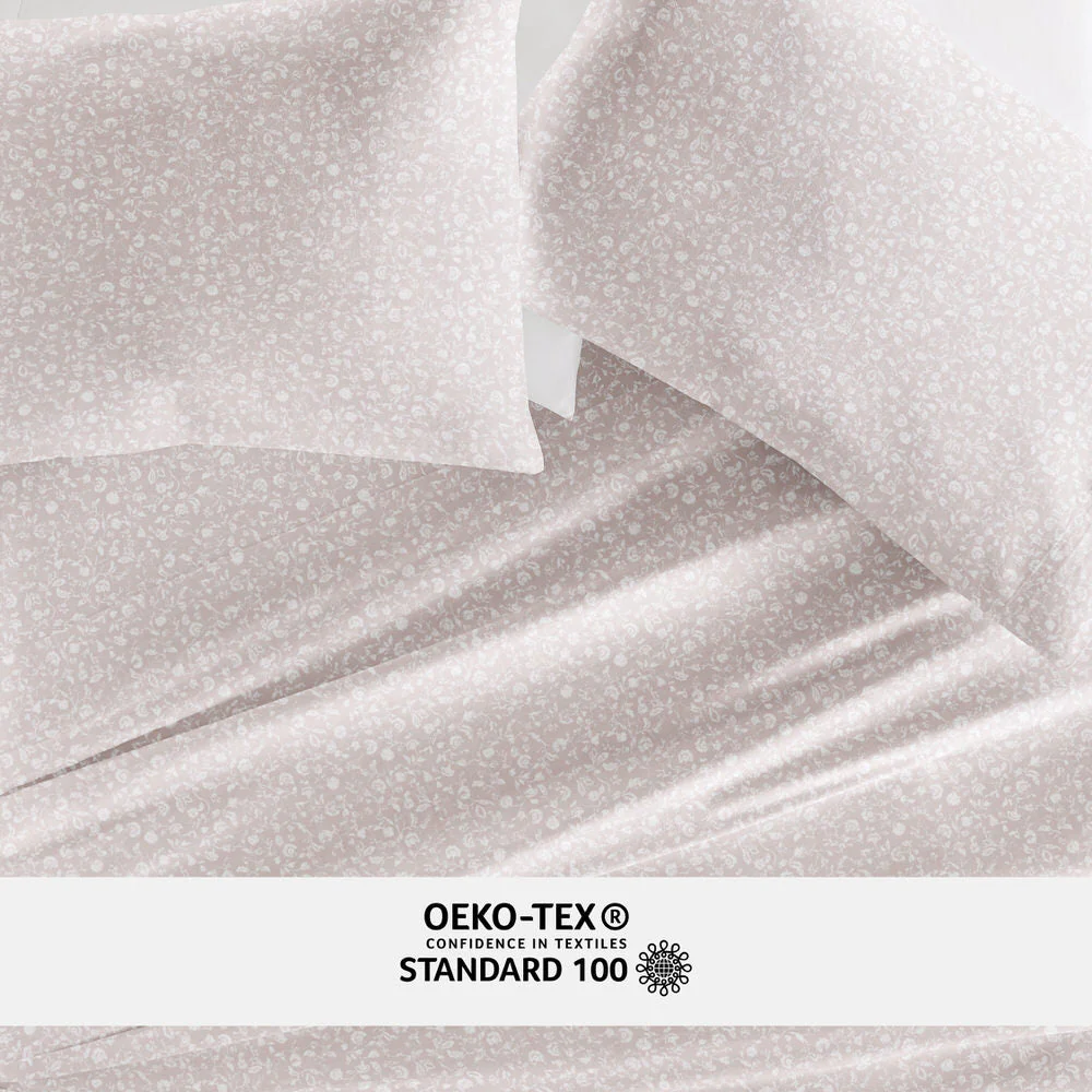Rustic Jacobean 4-Piece Long Staple Cotton Sheet Set (Sale) - Image 14