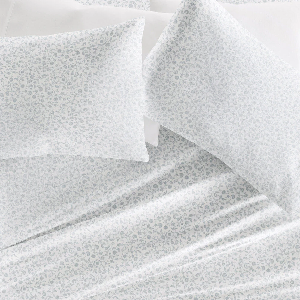 Rustic Jacobean 4-Piece Long Staple Cotton Sheet Set (Sale) - Image 5