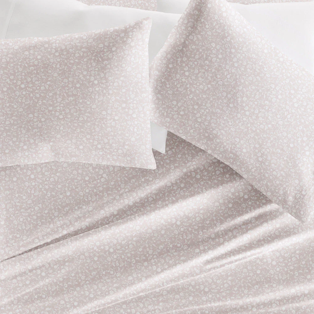 Rustic Jacobean 4-Piece Long Staple Cotton Sheet Set (Sale) - Image 6