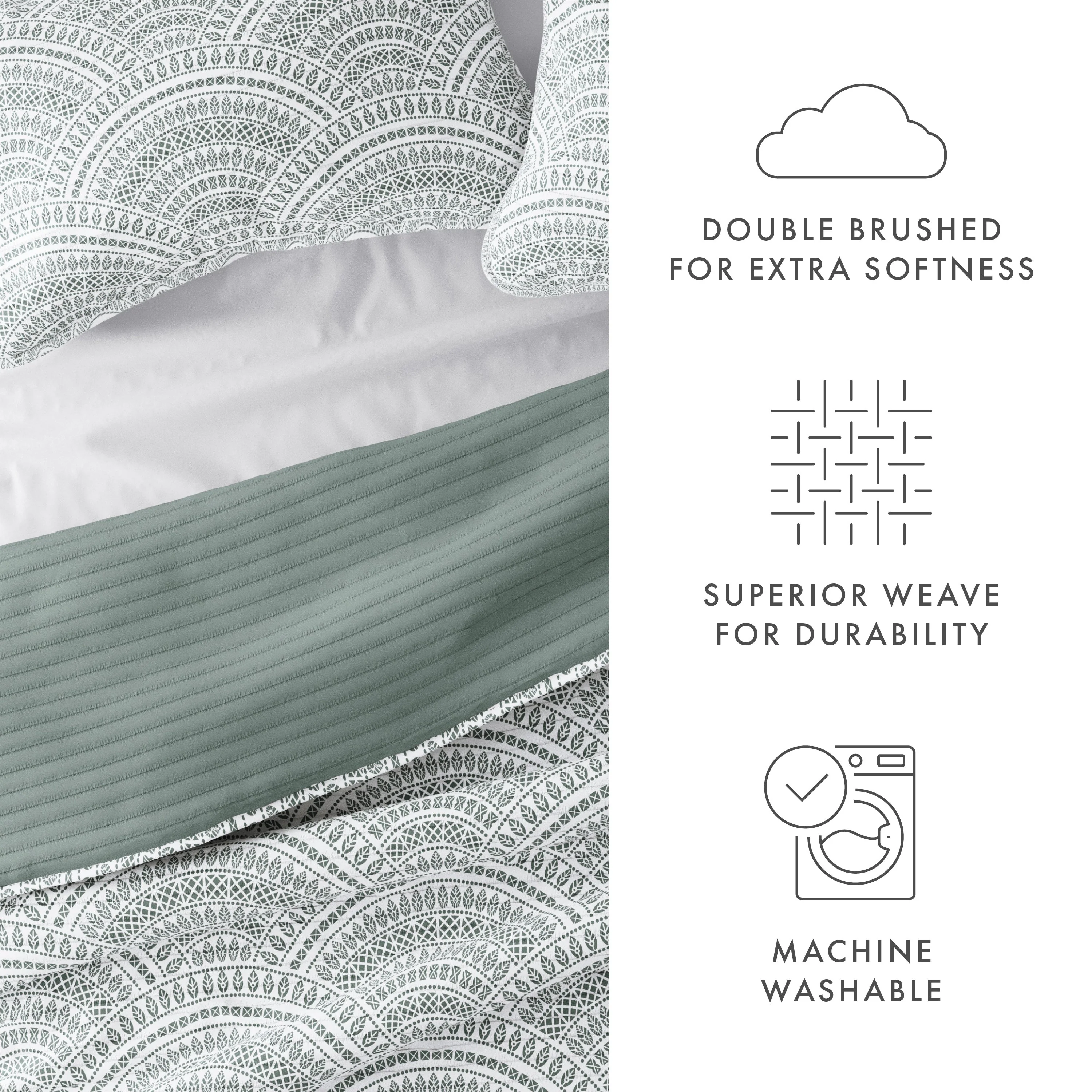 Sale - Scallop Reversible Quilted Coverlet Set - Image 35