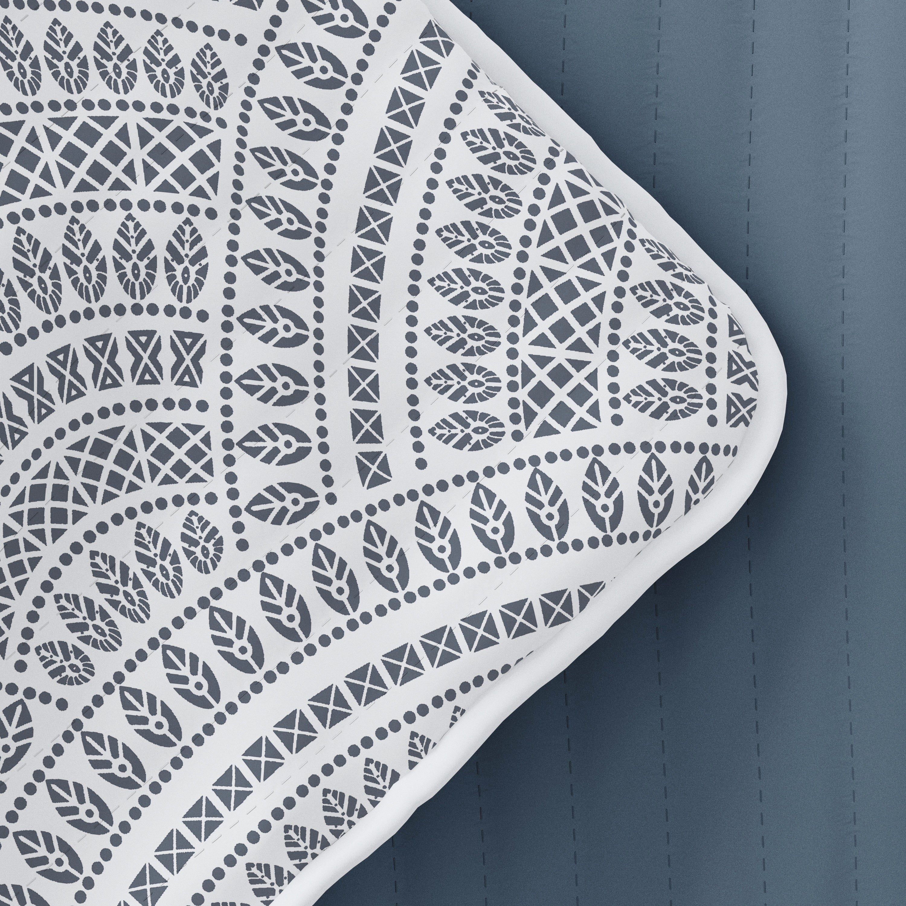 Scallop Reversible Quilted Coverlet Set (Sale) - Image 18