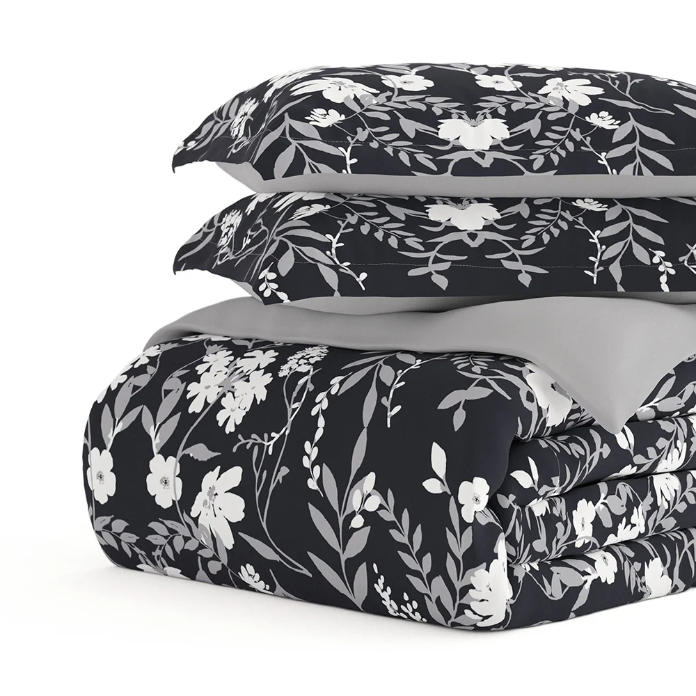 Secret Garden Pattern 3-Piece Reversible Duvet Cover Set (Sale) - Image 7