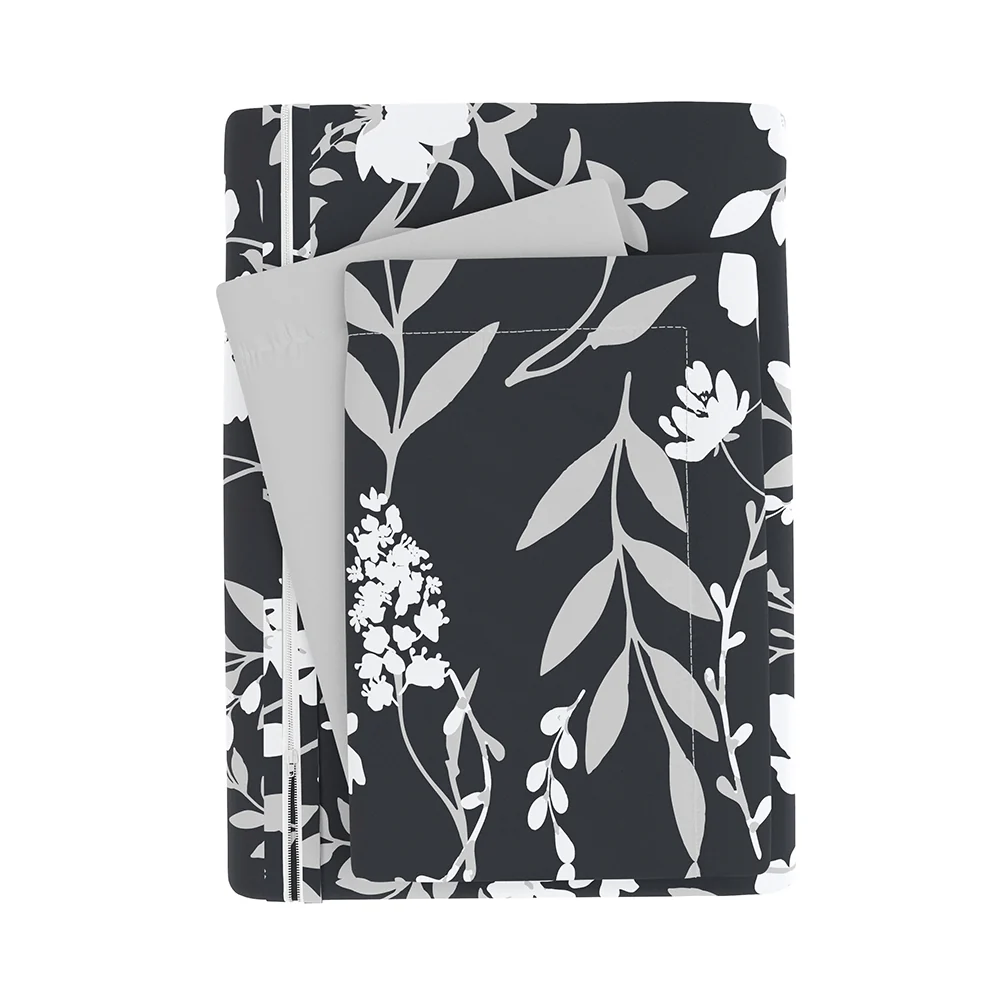 Secret Garden Pattern 3-Piece Reversible Duvet Cover Set (Sale) - Image 8