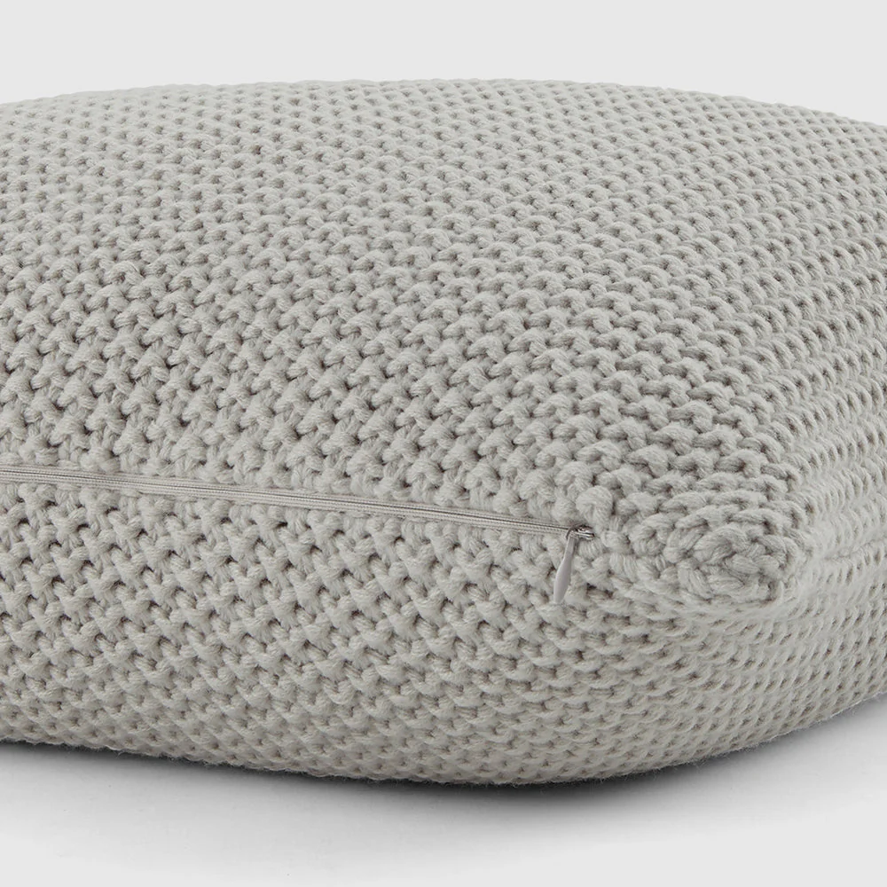 Seed Stitch Knit Throw Pillow Cover and Insert (Sale) - Image 13