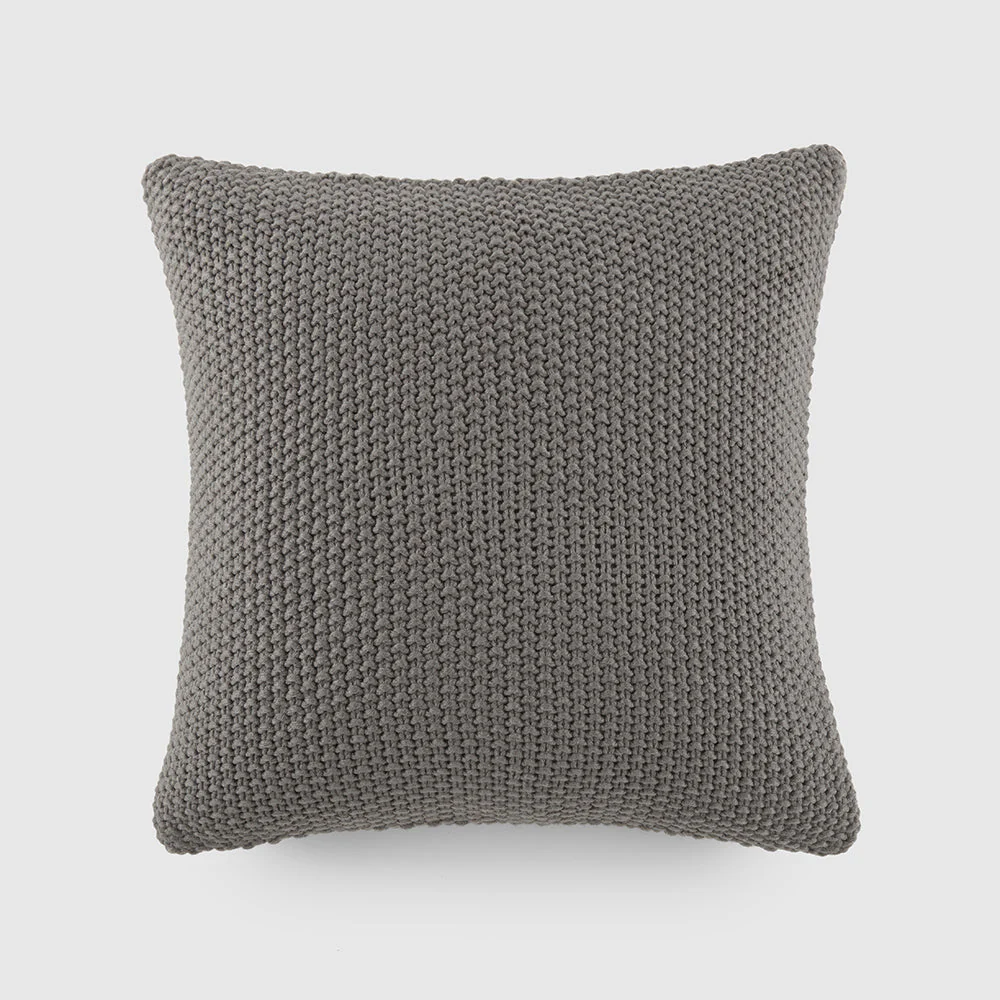 Seed Stitch Knit Throw Pillow Cover and Insert (Sale) - Image 2
