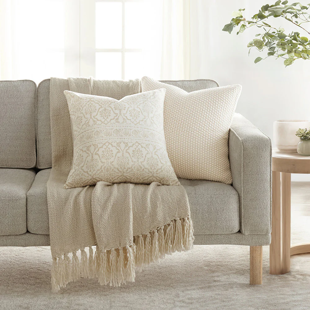 Seed Stitch Knit Throw Pillow Cover and Insert (Sale) - Image 24