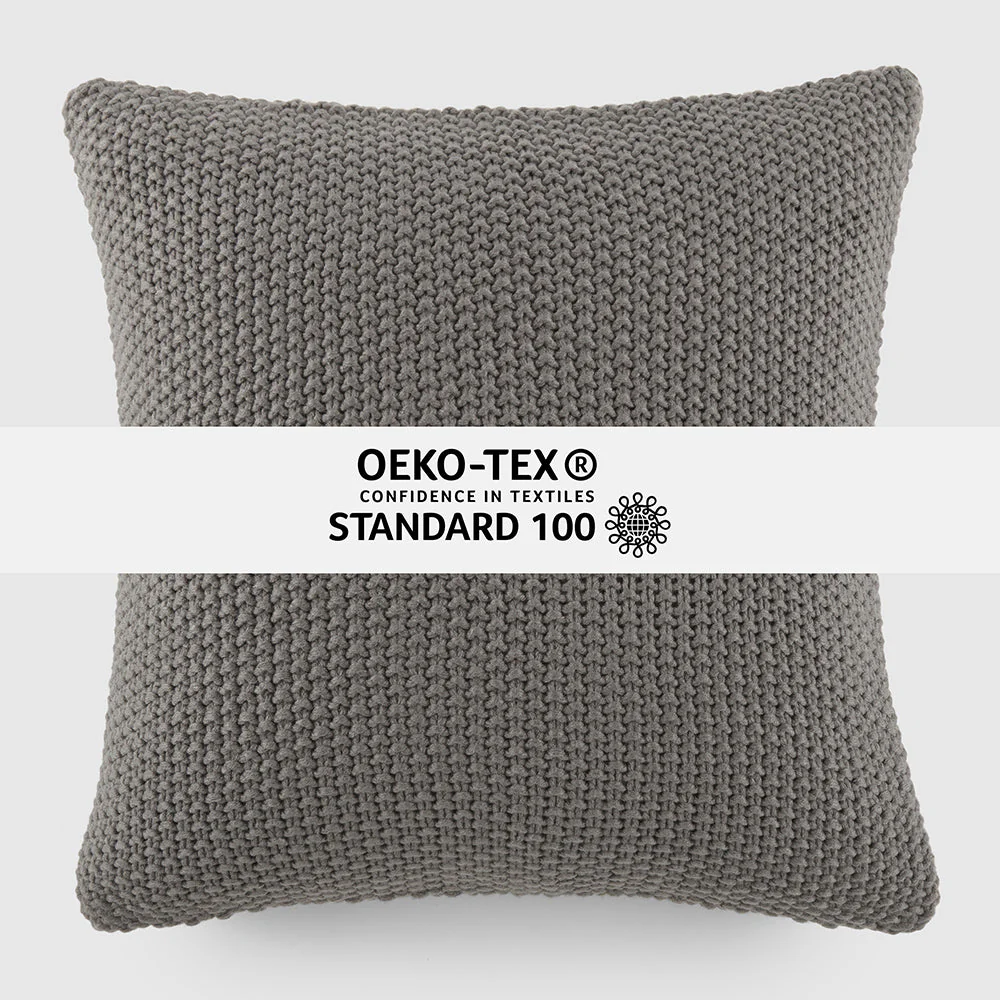 Seed Stitch Knit Throw Pillow Cover and Insert (Sale) - Image 47