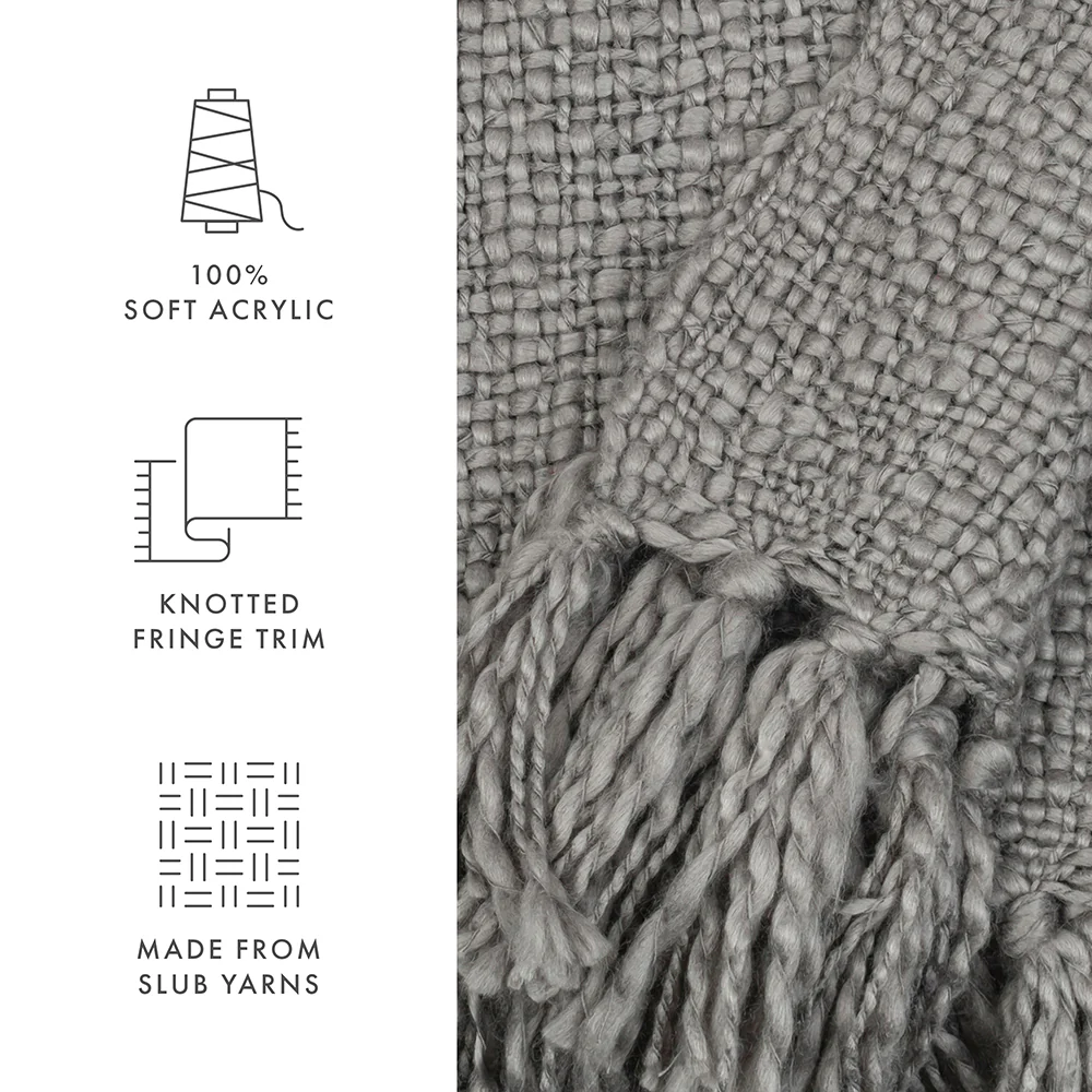 Slub-Yarn Throw Blanket (Sale) - Image 10