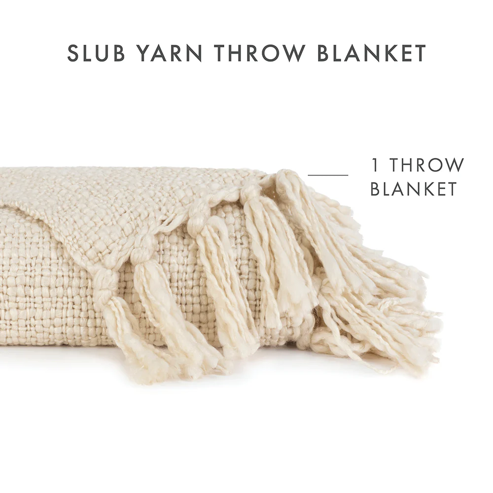 Slub-Yarn Throw Blanket (Sale) - Image 5