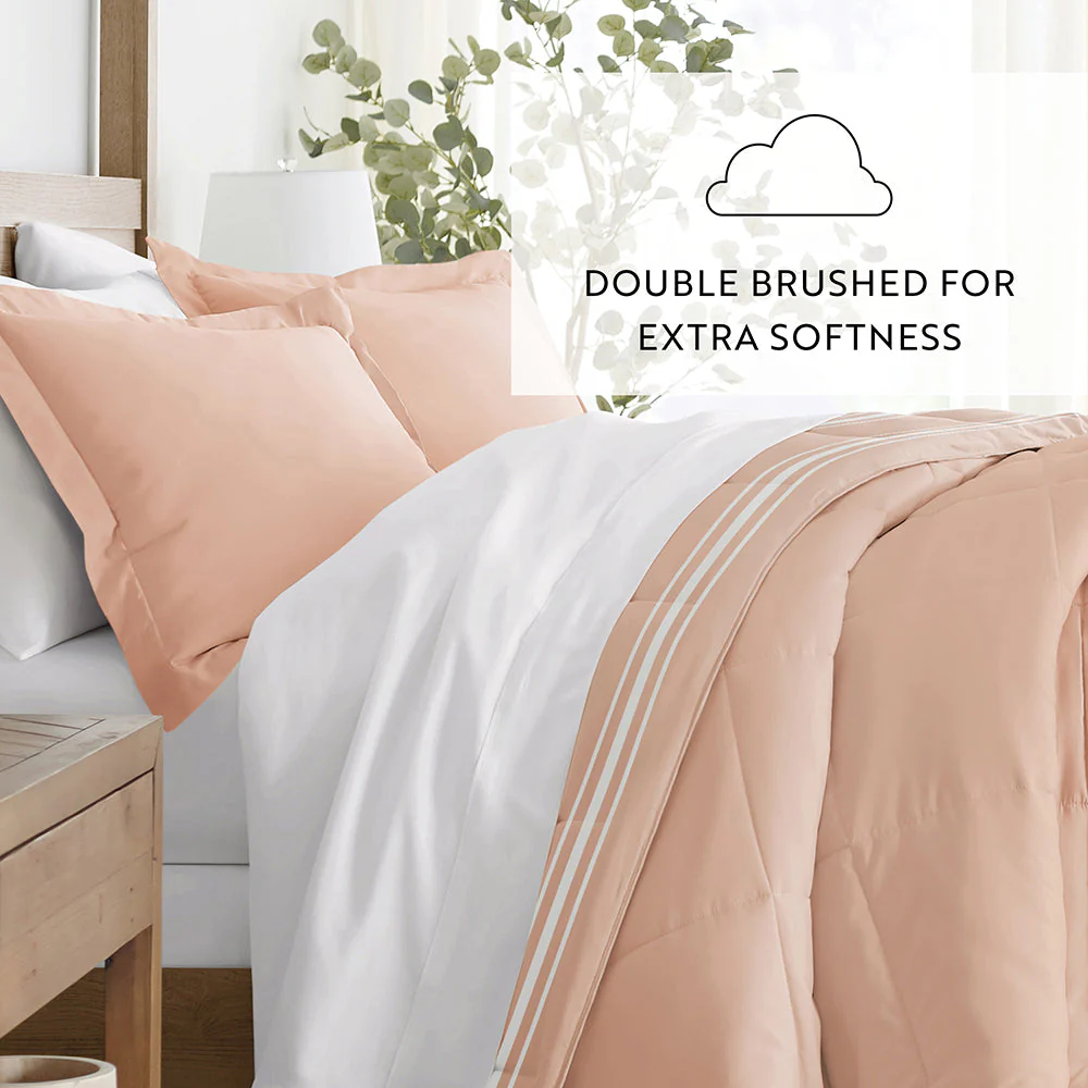 Soft Stripe Reversible Down-Alternative Comforter Set (Sale) - Image 21