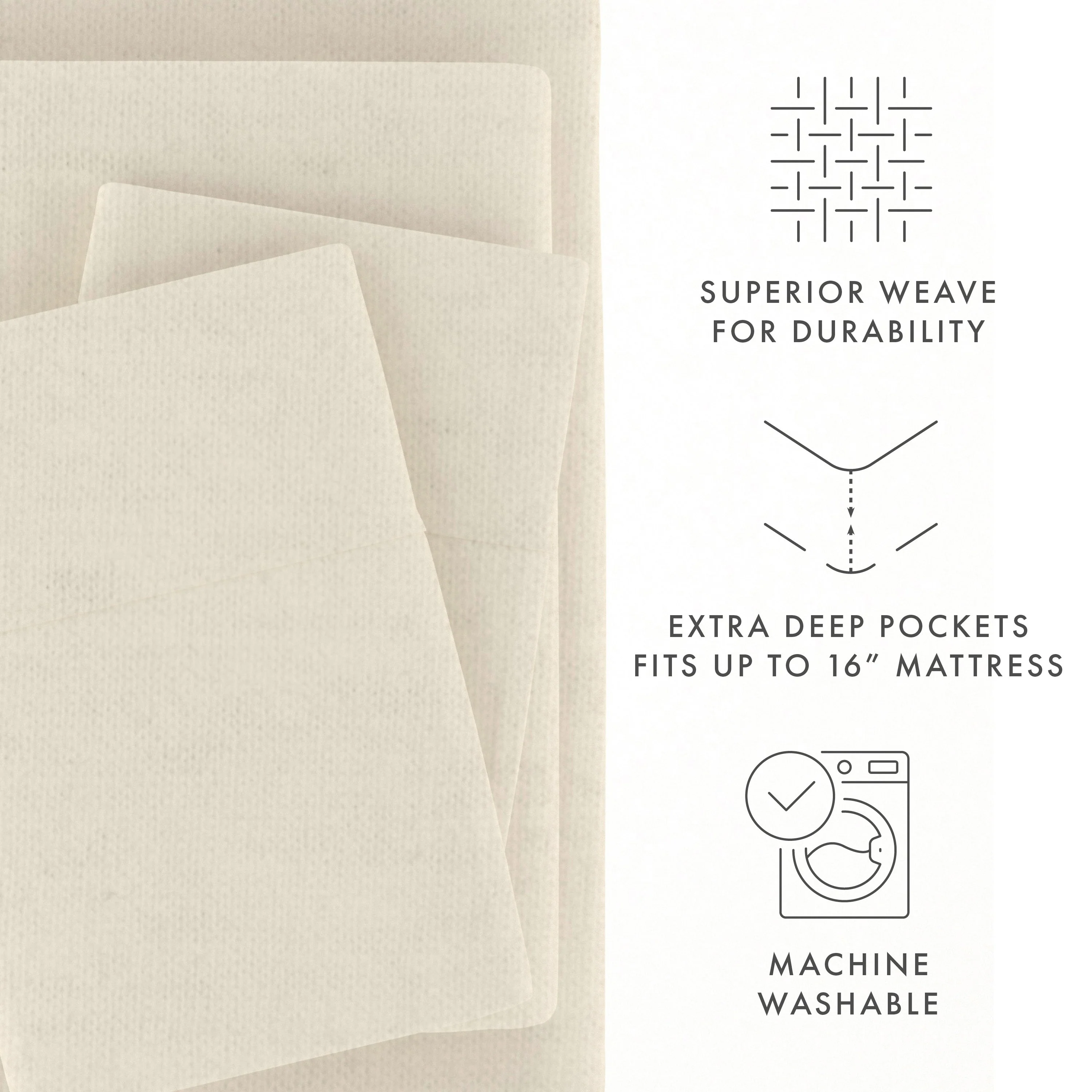 4-Piece Flannel Sheet Set (Sale) - Image 31
