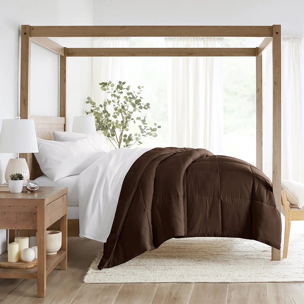 Sale - Solid Down-Alternative Comforter - Image 18