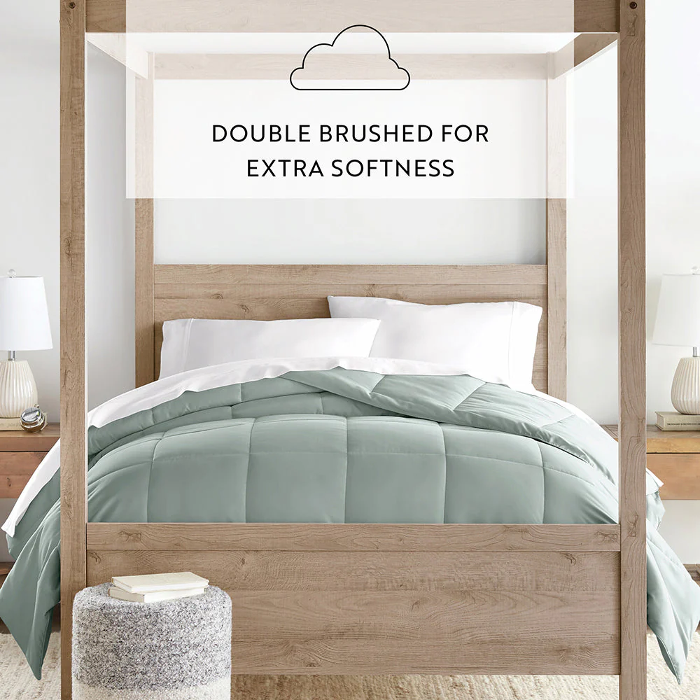 Sale - Solid Down-Alternative Comforter - Image 70