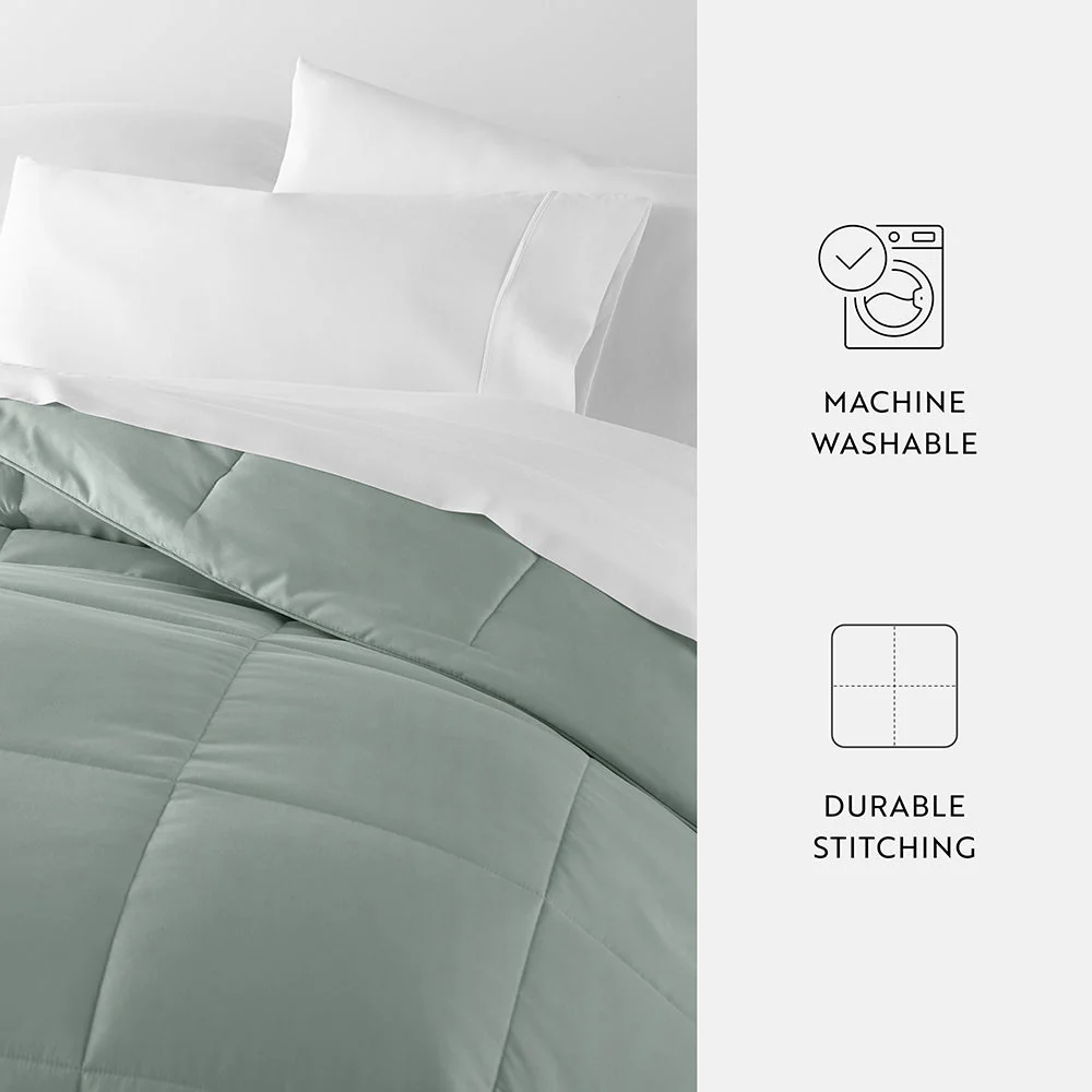 Sale - Solid Down-Alternative Comforter - Image 88