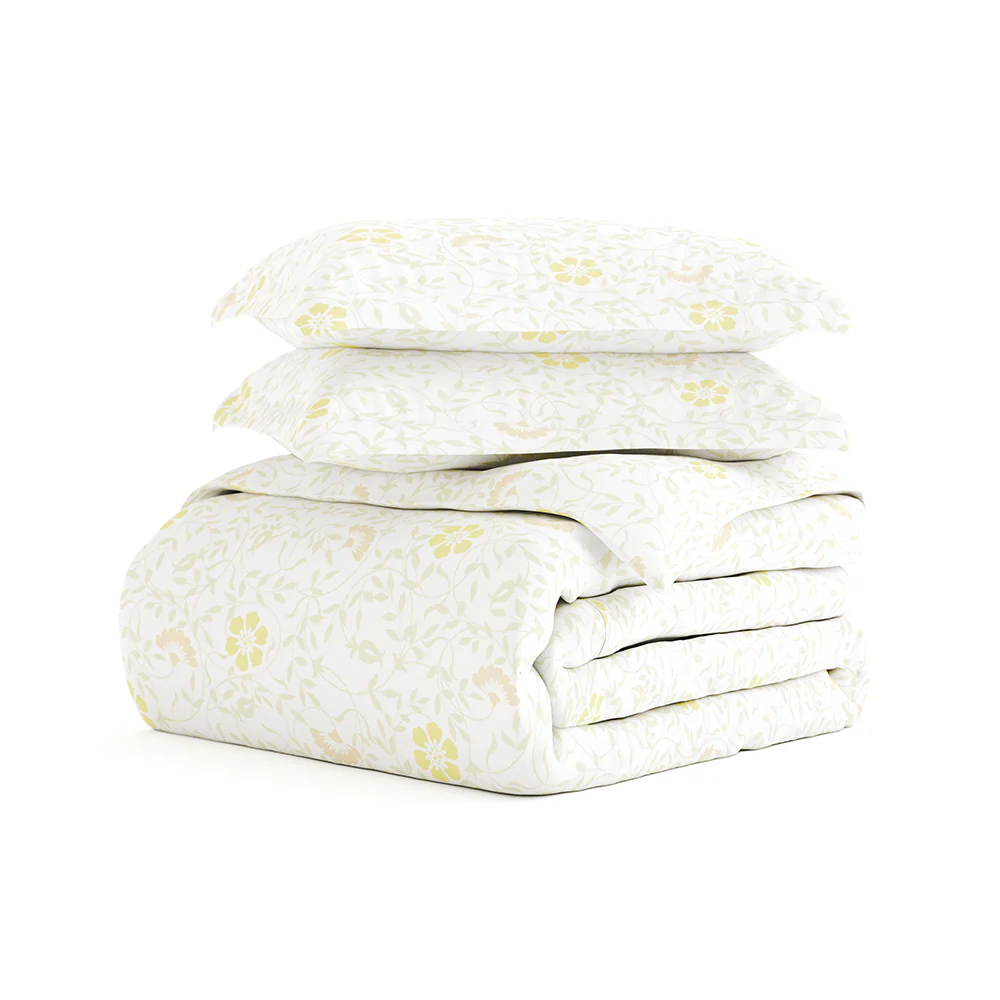 Spring Vine Pattern 3-Piece Duvet Cover Set (Sale) - Image 4