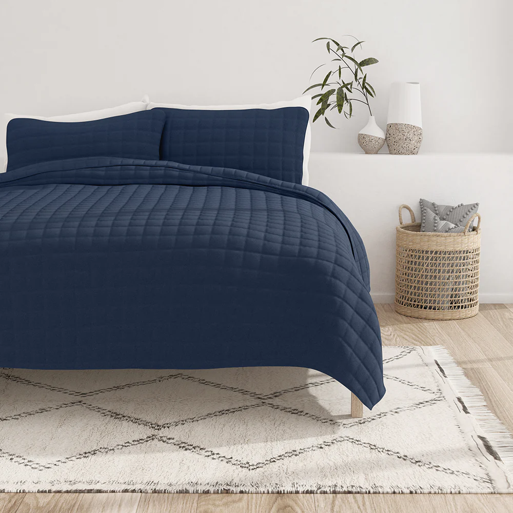 3-Piece Square Quilted Coverlet Set (Sale) - Image 5