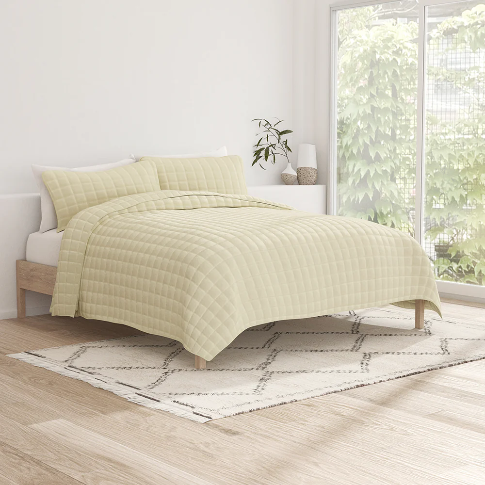 3-Piece Square Quilted Coverlet Set (Sale) - Image 7