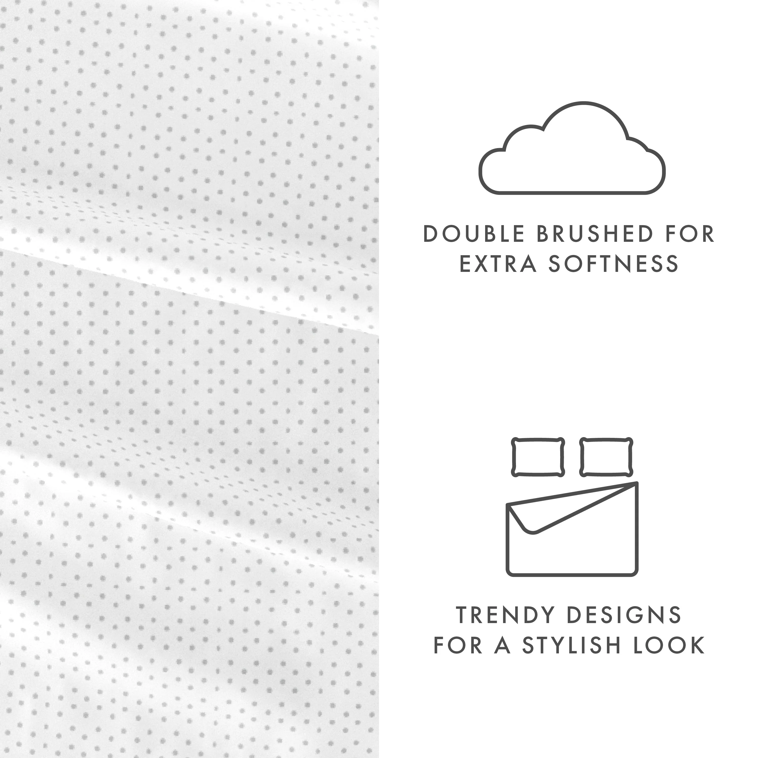 Stippled Pattern 4-Piece Sheet Set (Sale) - Image 12