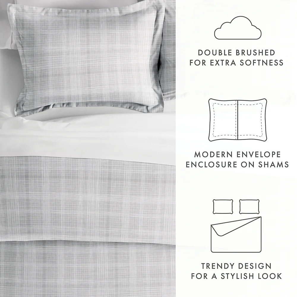 Thatch Pattern 3-Piece Duvet Cover Set (Sale) - Image 30
