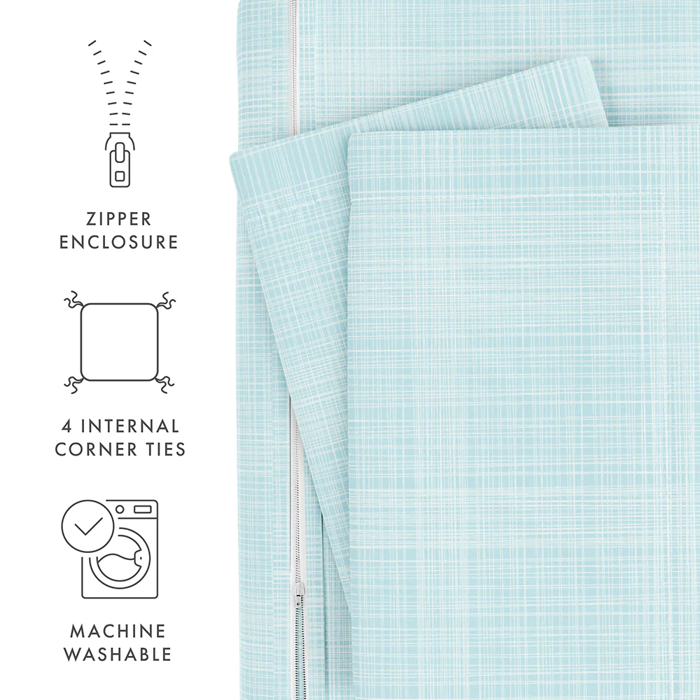 Thatch Pattern 3-Piece Duvet Cover Set (Sale) - Image 36