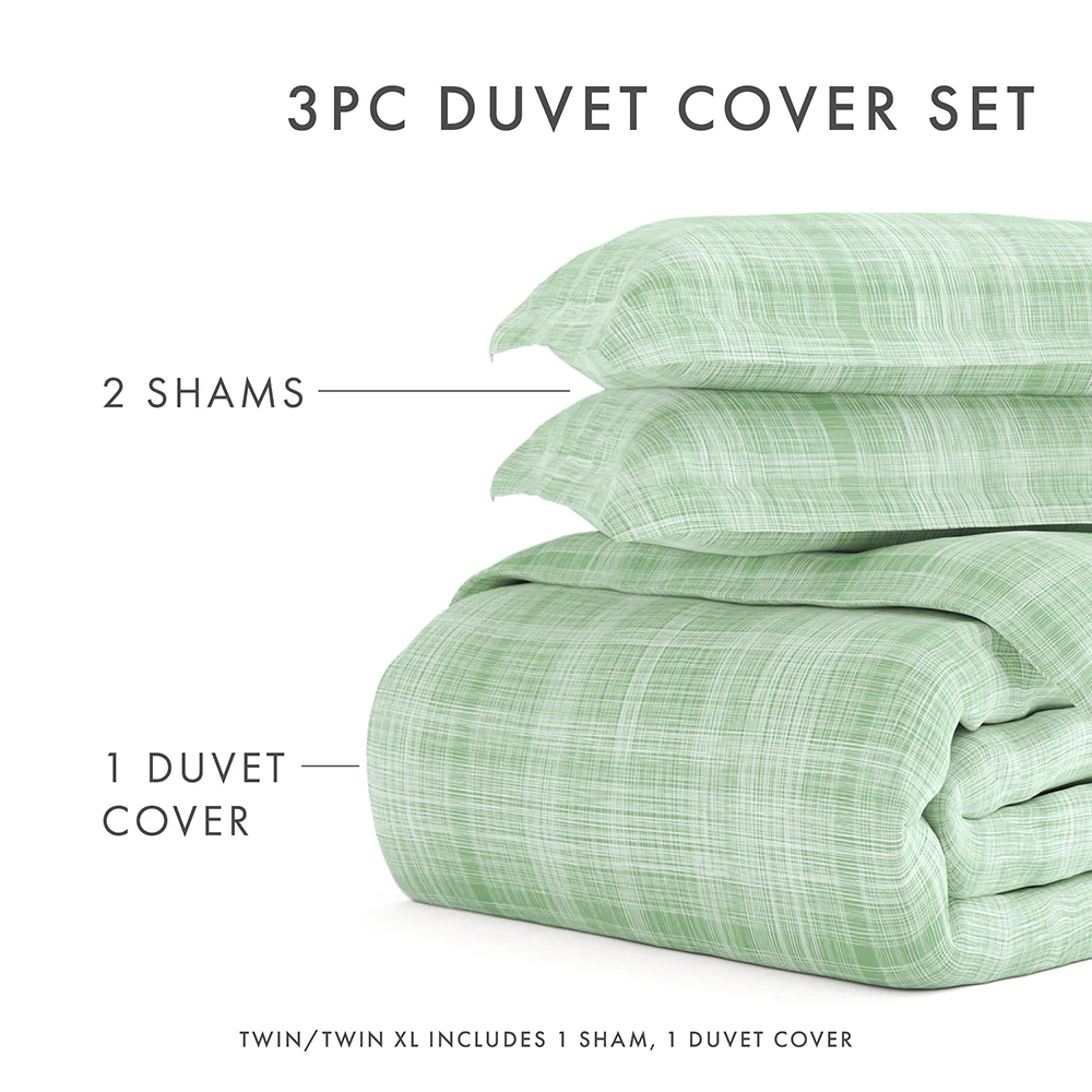 Thatch Pattern 3-Piece Duvet Cover Set (Sale) - Image 43