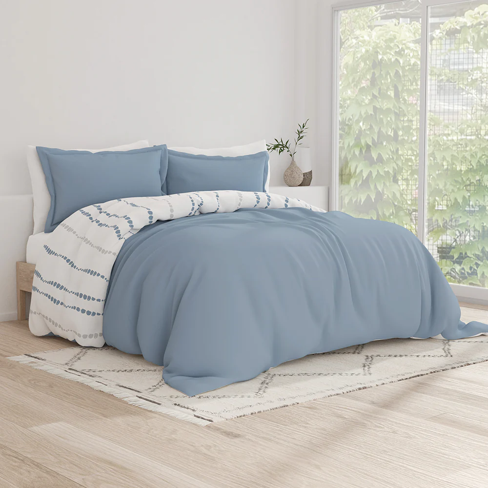 Urban Vibe Pattern 3-Piece Reversible Duvet Cover Set (Sale) - Image 4