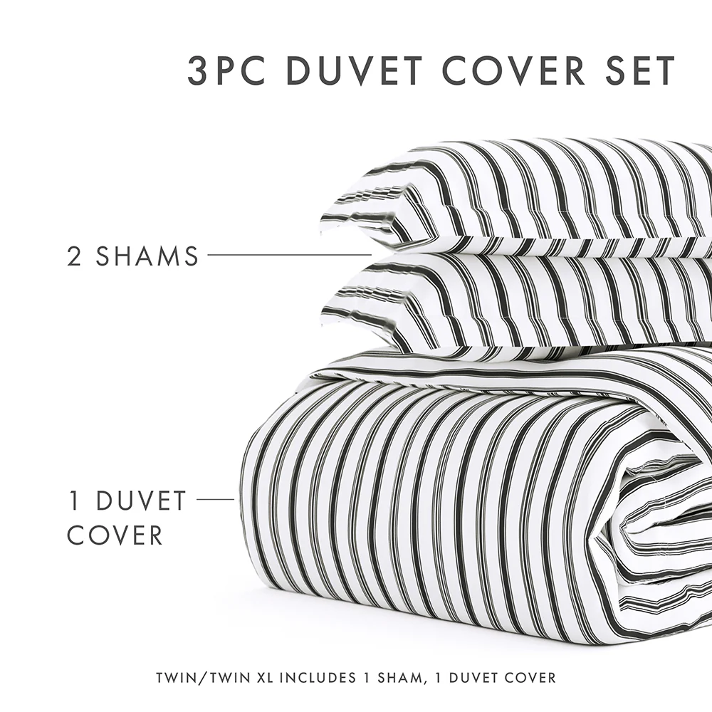 Vertical Dreams Pattern 3-Piece Duvet Cover Set (Sale) - Image 11