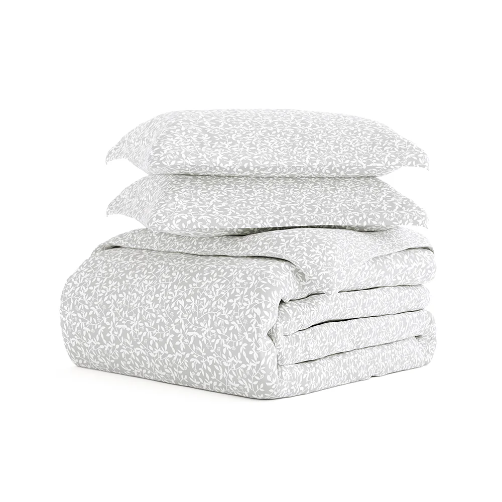 Trellis Vine Pattern 3-Piece Duvet Cover Set (Sale) - Image 4