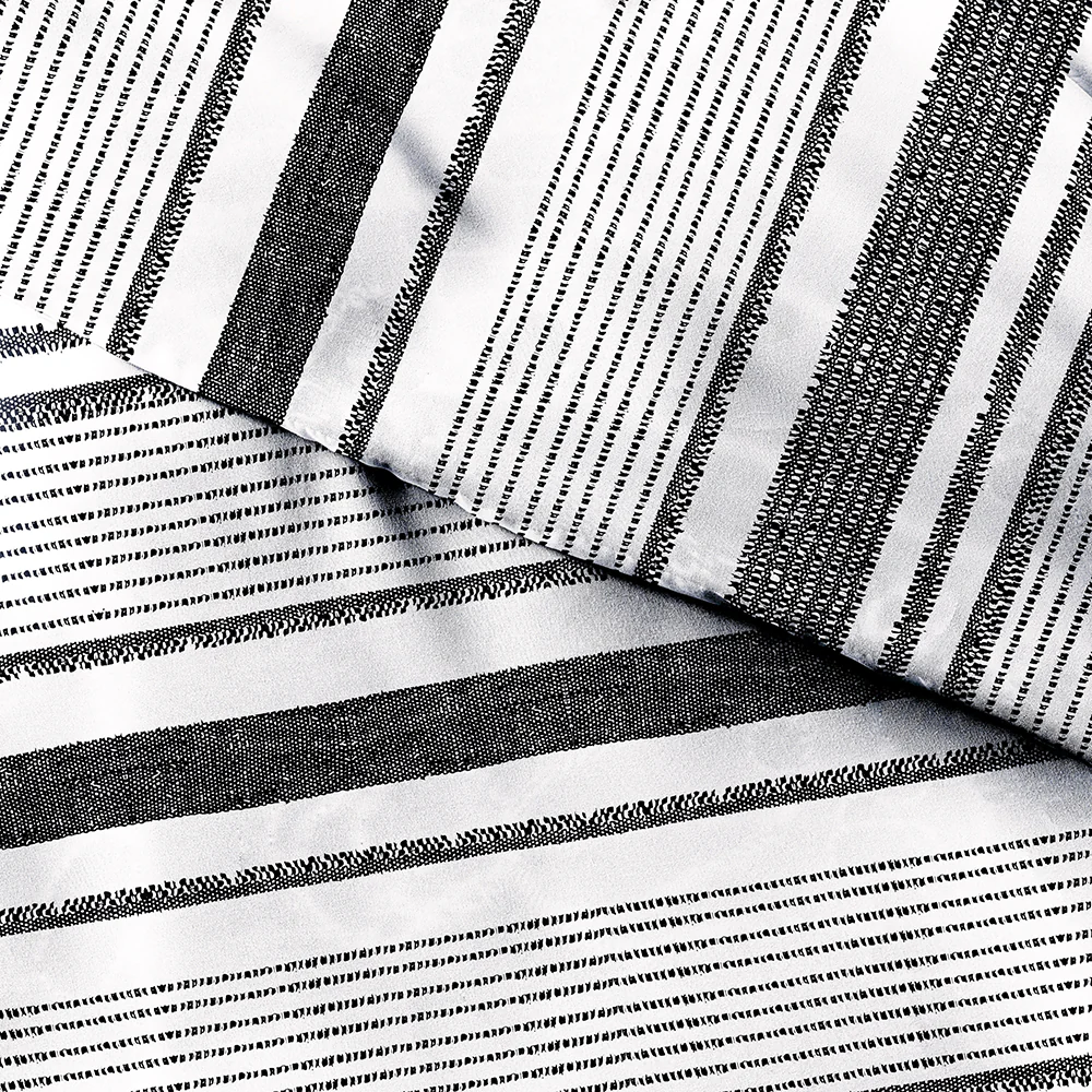 Vintage Stripe Pattern 3-Piece Duvet Cover Set (Sale) - Image 7