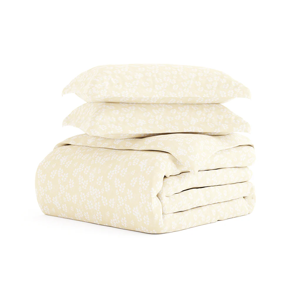 Wheatfield Pattern 3-Piece Duvet Cover Set (Sale) - Image 10