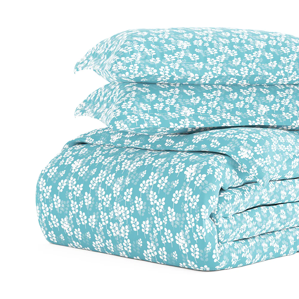 Wheatfield Pattern 3-Piece Duvet Cover Set (Sale) - Image 14