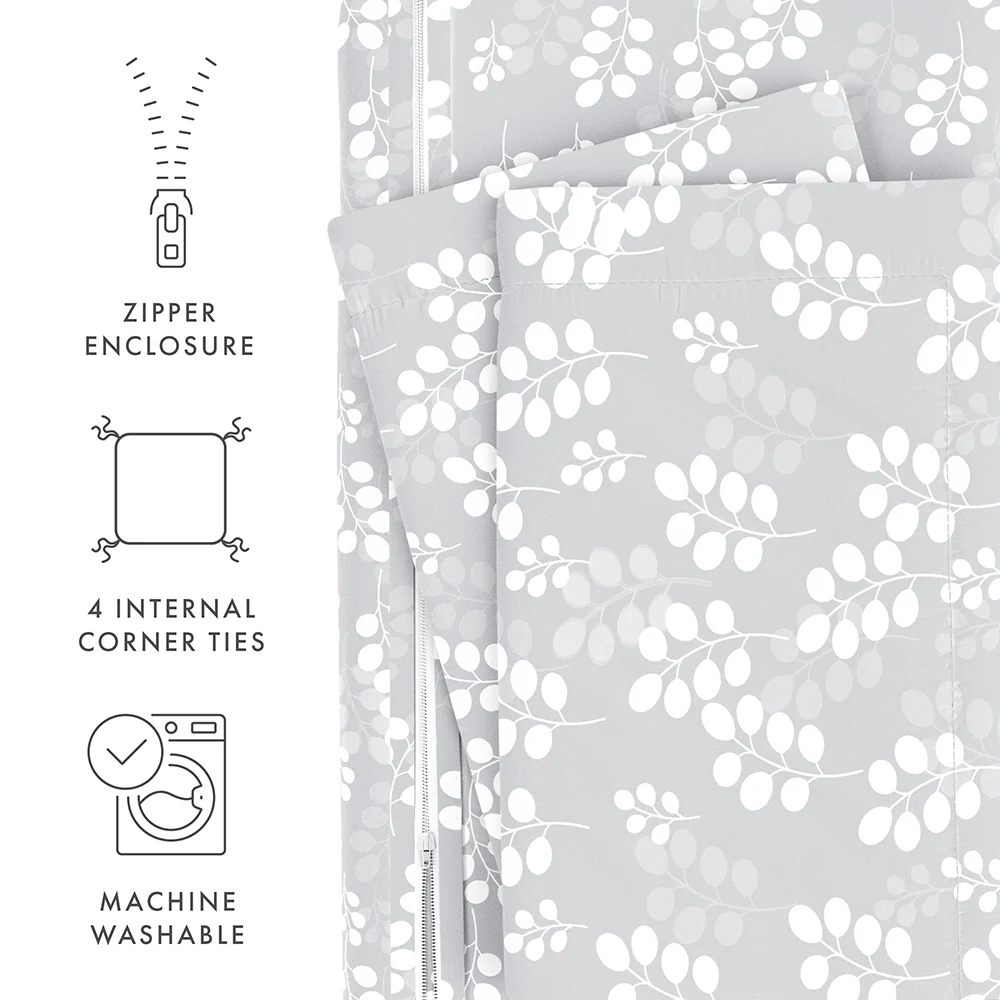 Wheatfield Pattern 3-Piece Duvet Cover Set (Sale) - Image 27