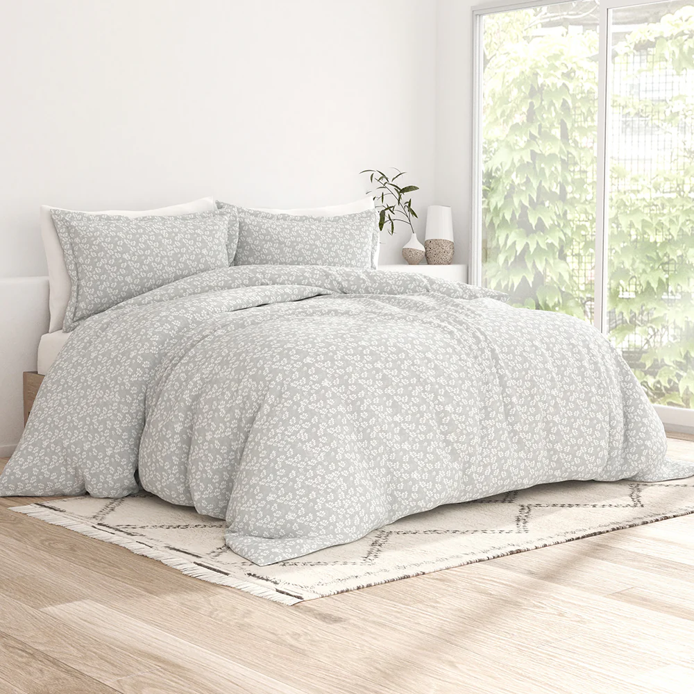 Wheatfield Pattern 3-Piece Duvet Cover Set (Sale) - Image 6
