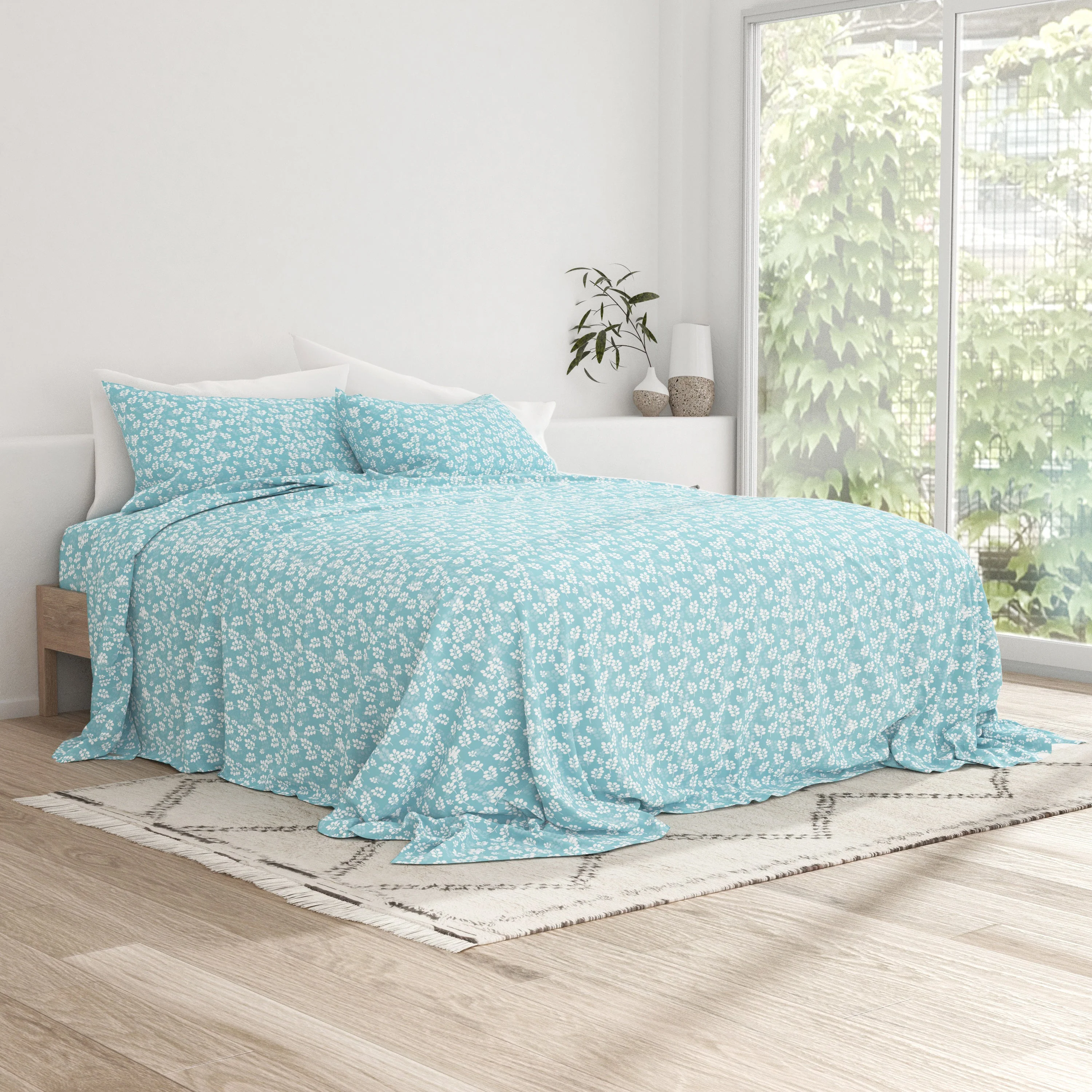 Wheatfield Pattern 4-Piece Sheet Set (Sale) - Image 11