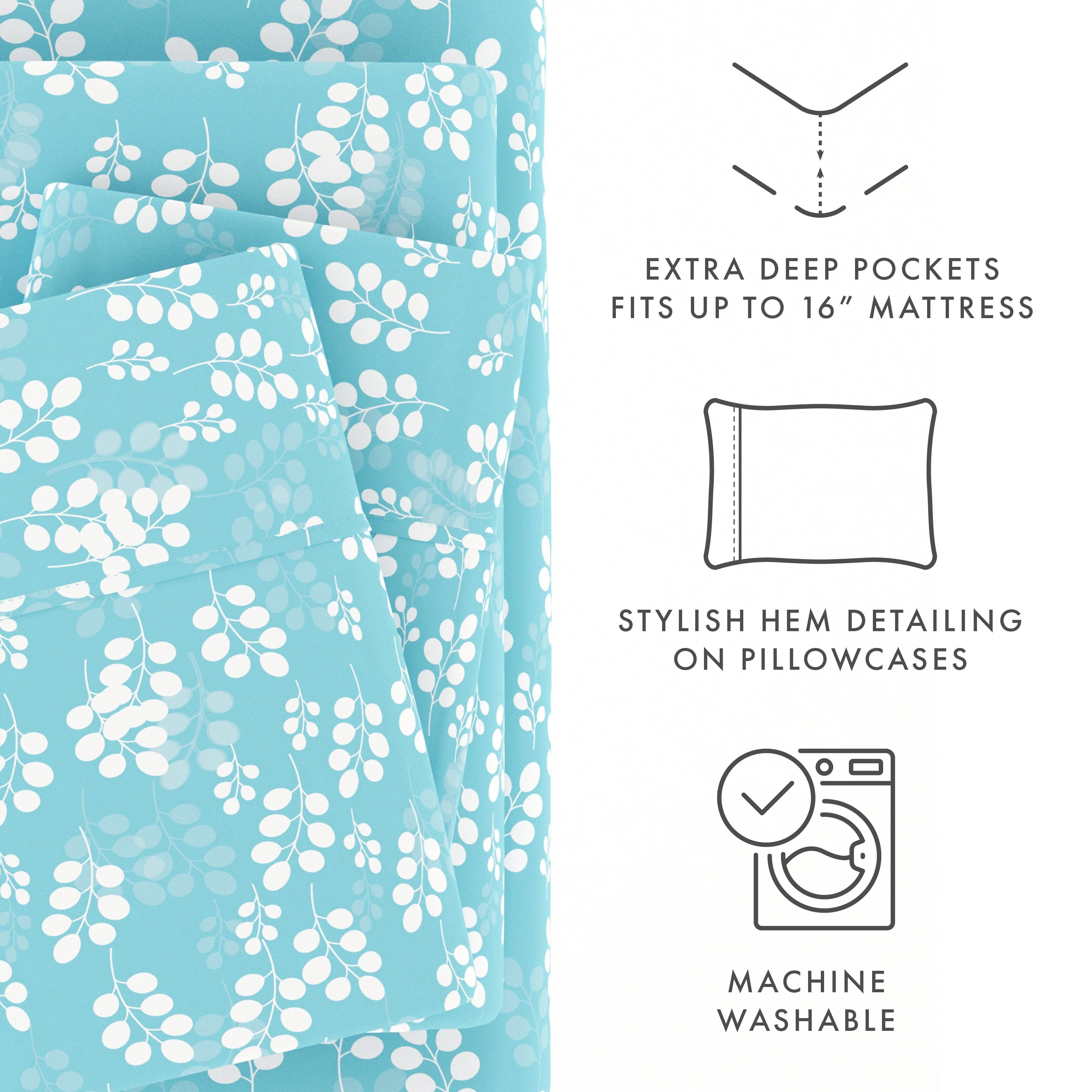 Wheatfield Pattern 4-Piece Sheet Set (Sale) - Image 20