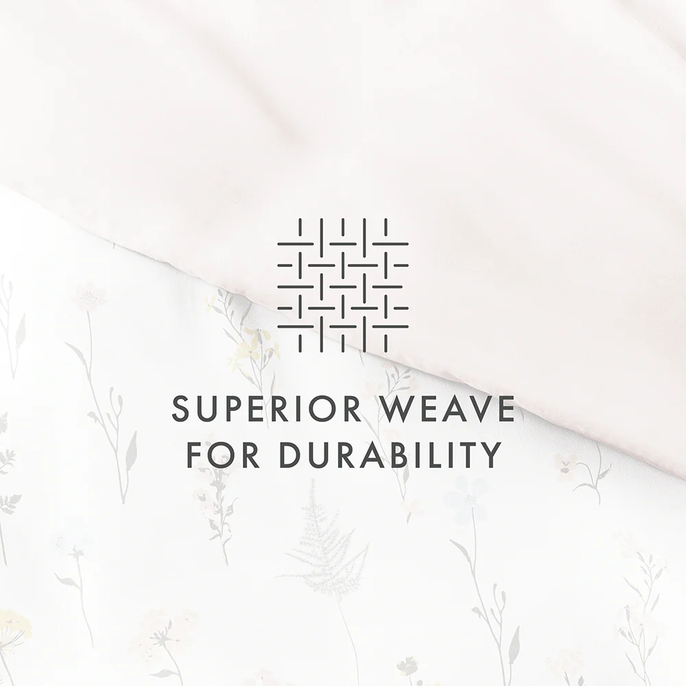 Wildflower Pattern 3-Piece Reversible Duvet Cover Set (Sale) - Image 12