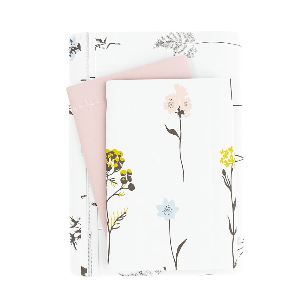 Wildflower Pattern 3-Piece Reversible Duvet Cover Set (Sale) - Image 8