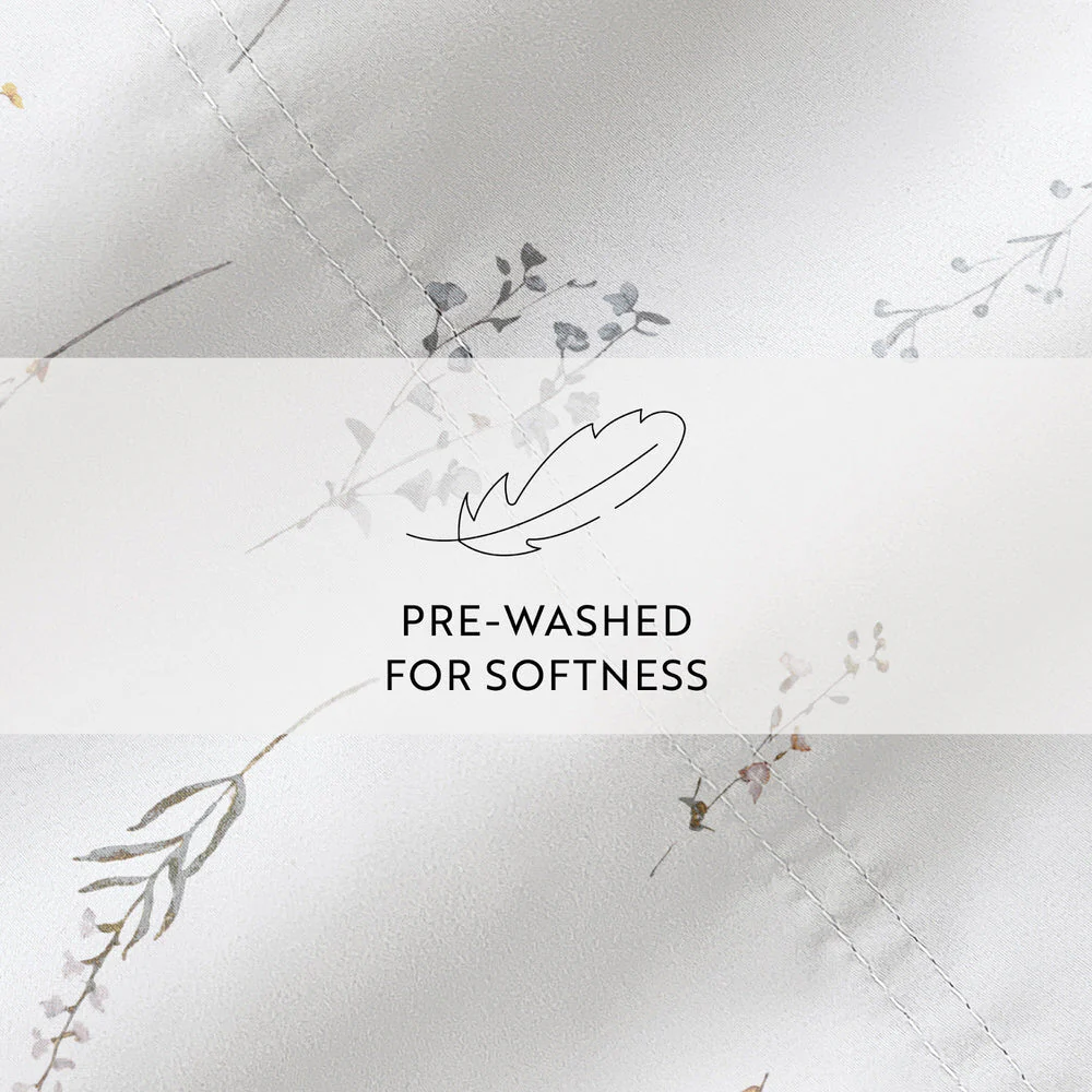 Wild Garden 4-Piece Long Staple Cotton Sheet Set (Sale) - Image 6