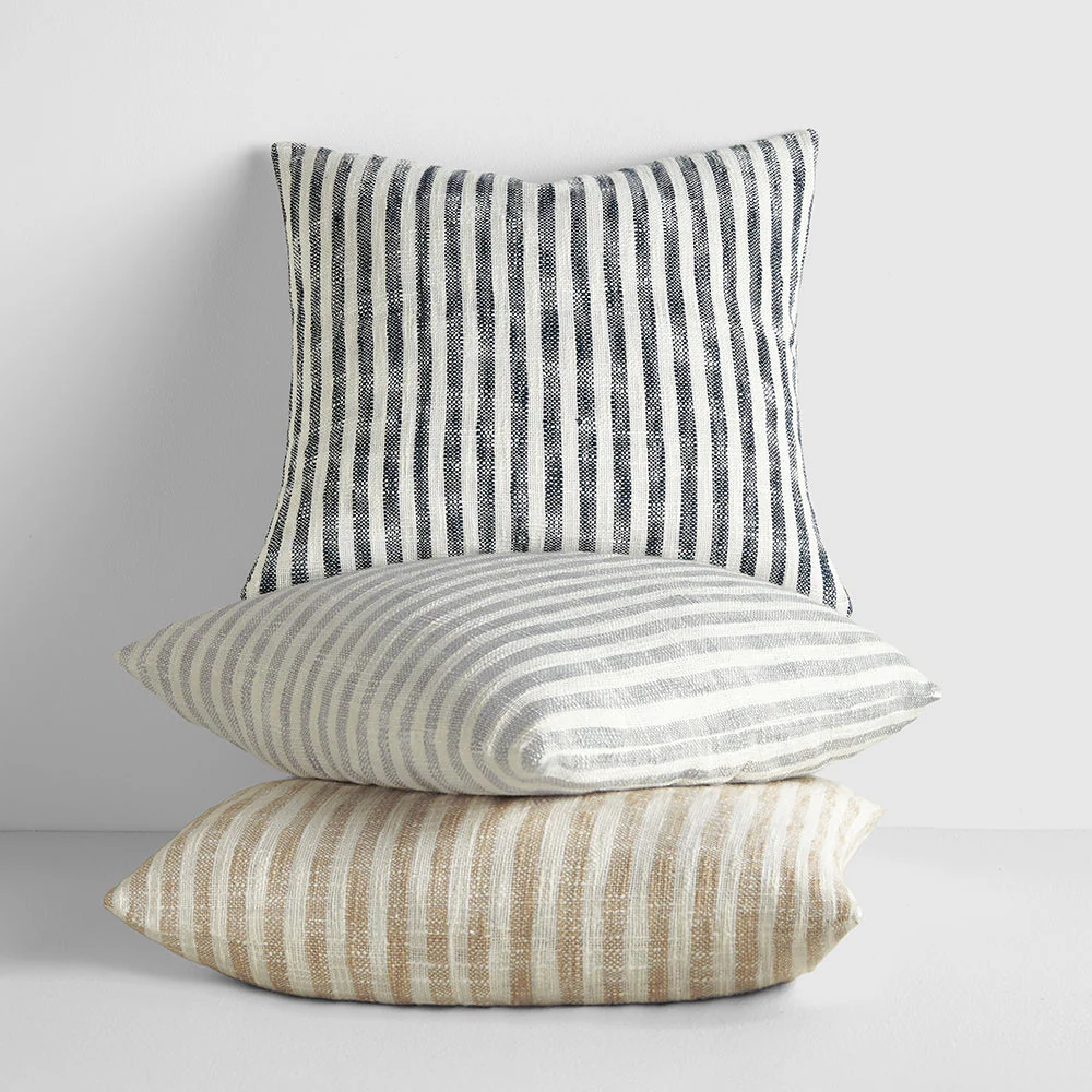 Yarn-Dyed Bengal Stripe Décor Throw Pillow (Sale) - Image 19