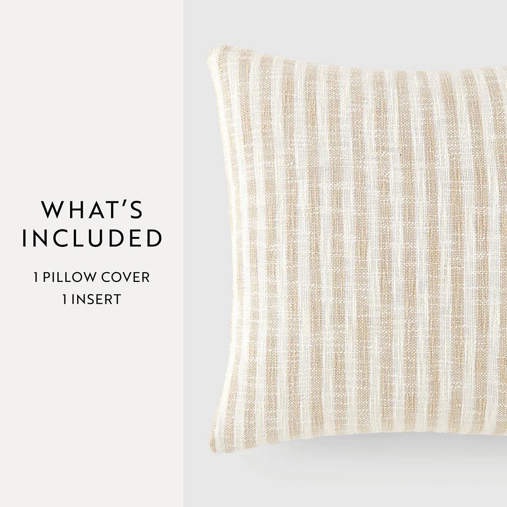 Yarn-Dyed Bengal Stripe Décor Throw Pillow (Sale) - Image 24