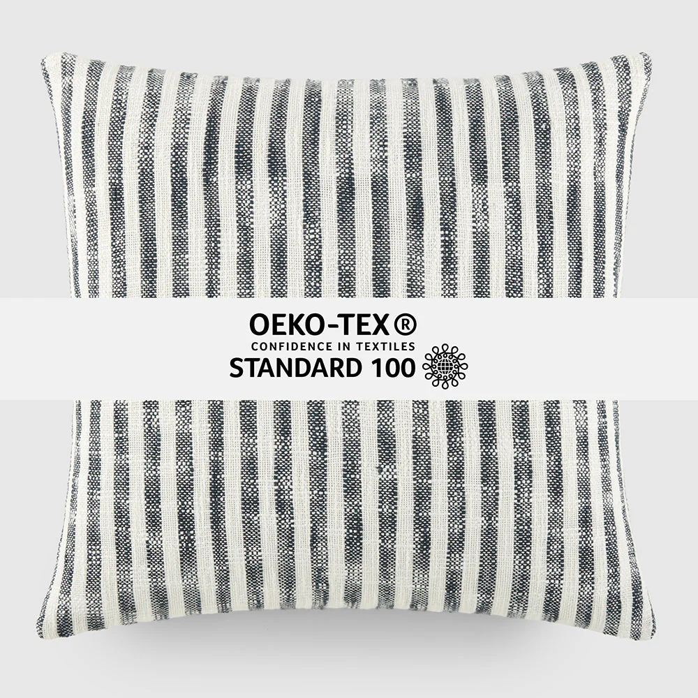 Yarn-Dyed Bengal Stripe Décor Throw Pillow (Sale) - Image 28
