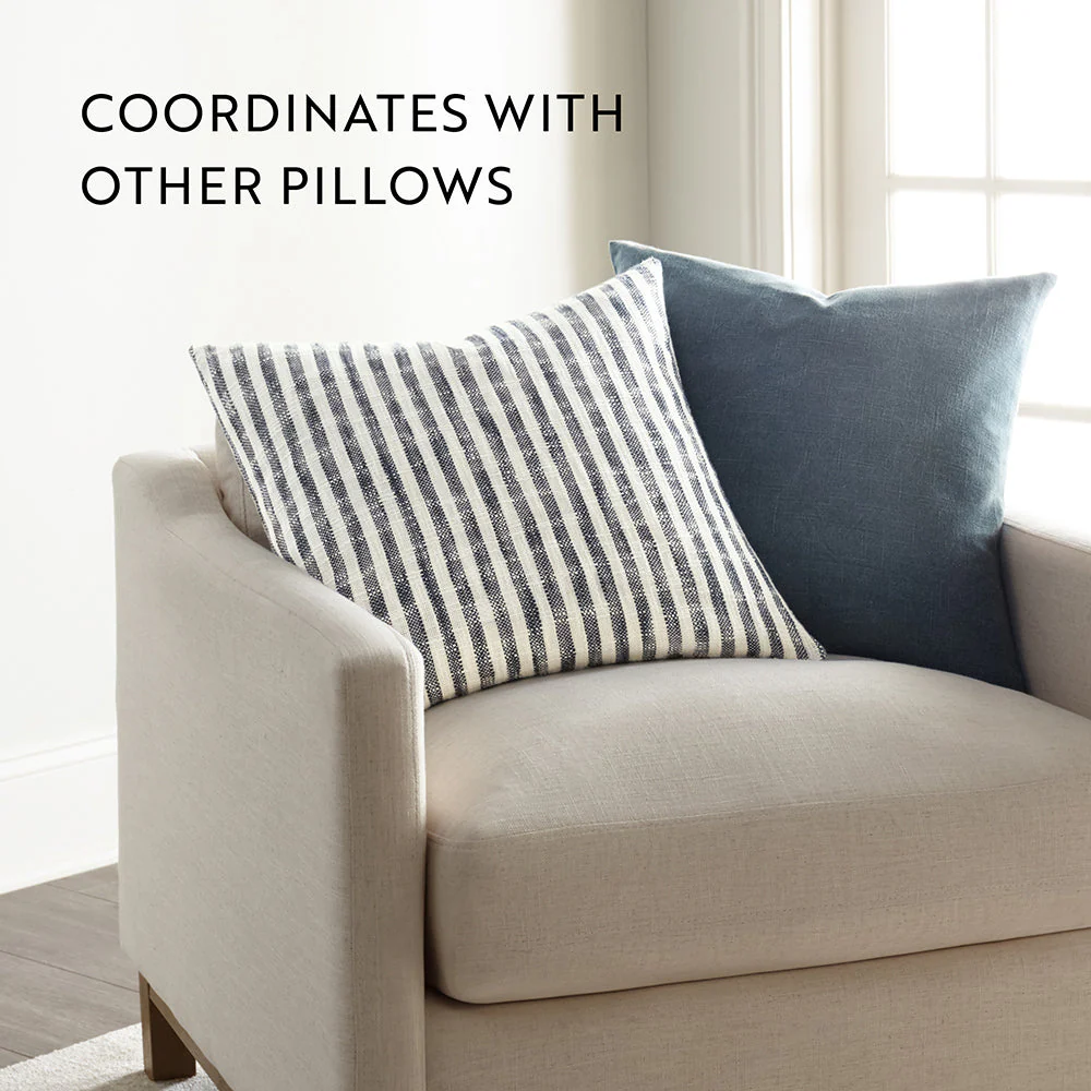 Yarn-Dyed Bengal Stripe Décor Throw Pillow (Sale) - Image 34