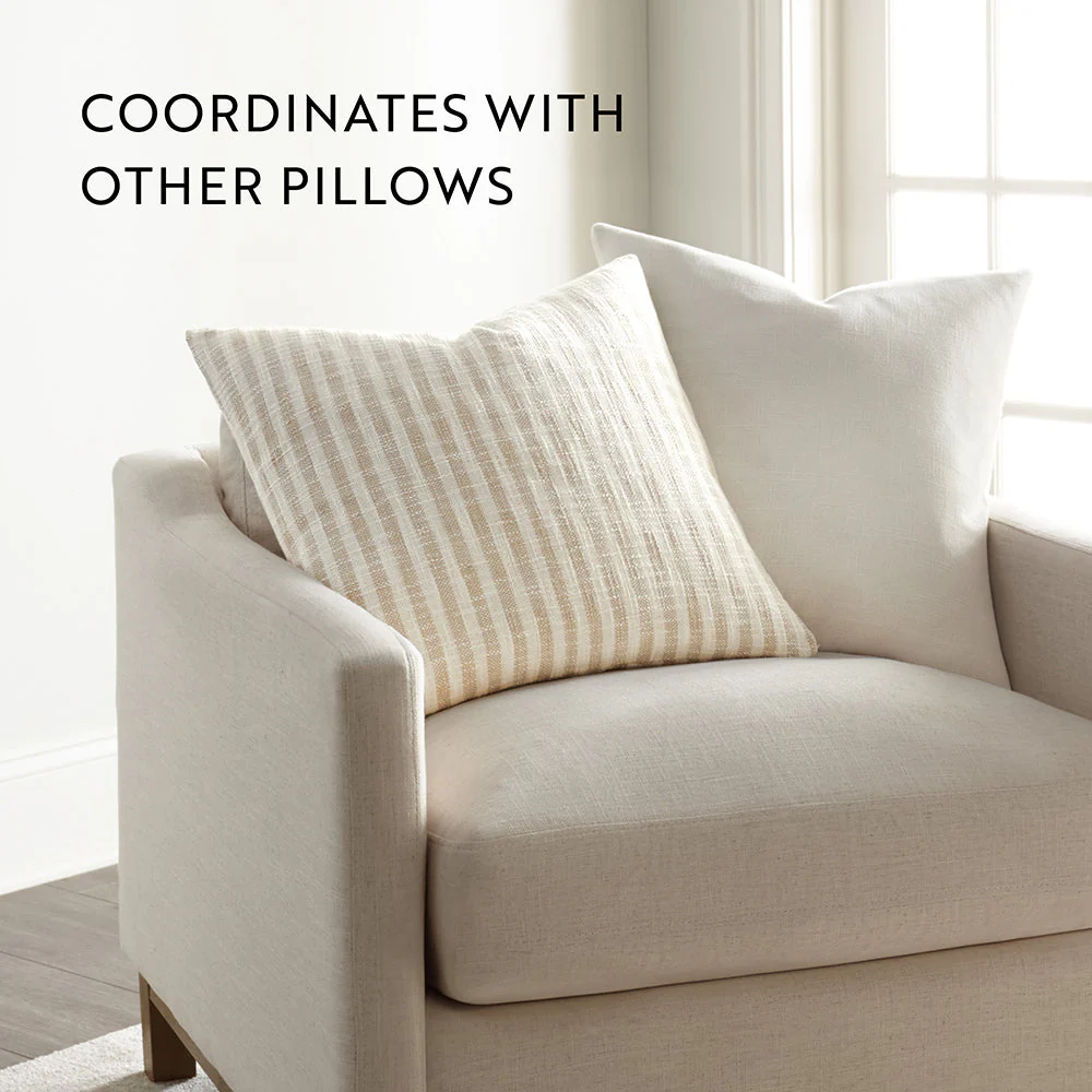 Yarn-Dyed Bengal Stripe Décor Throw Pillow (Sale) - Image 36