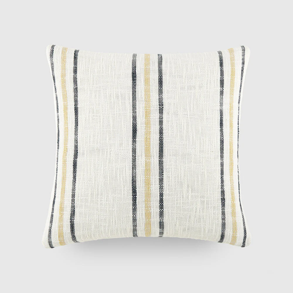 Yarn-Dyed Framed Stripe Décor Throw Pillow (Sale) - Image 2
